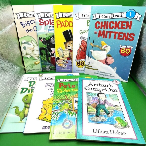 Lot of 9 I Can Read Children's Books Excellent Condition Biscuit Pete the Cat - Picture 1 of 10